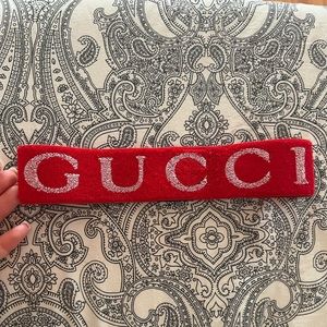 Red gucci head band